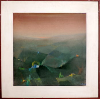 Antonio Augusto Marx - Paisagem - OST - 60 X 60 cm