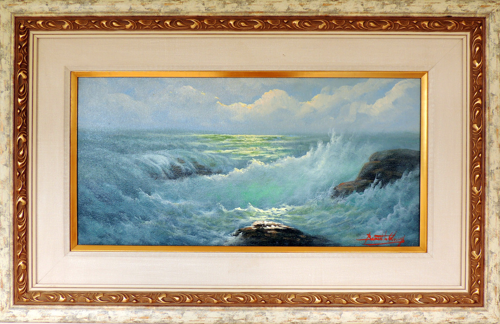 Benedito Luizi - Mar Revolto - OST - 30 X 60 cm