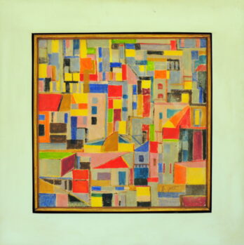 Benjamin Silva - Cidade - OST - 50 X 50 cm