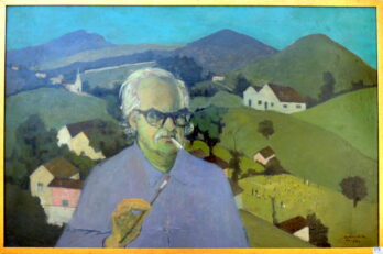 Bustamante Sá - Autoretrato - OSE - 80 X 122 cm (Rio 970)