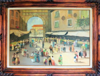 Vincenzo Cencin - Feira Napolitana - OSTcsPlaca - 70 X 100 cm