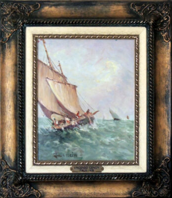 Vincenzo Cencin - Mar Revolto - OSTcsPlaca - 25 X 20 cm