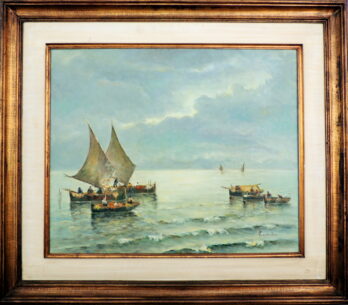 Vincenzo Cencin - Marinha - OST - 60 X 73 cm