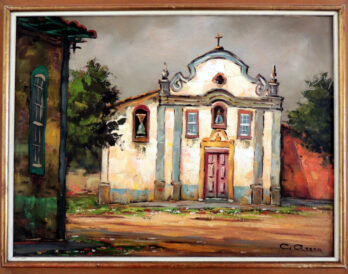 Claudio Arena - Igreja - OST - 30 X 40 cm
