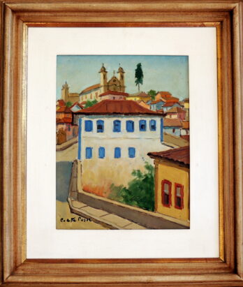 Colette Pujol - Igreja - OST - 35 X 27 cm