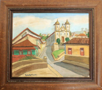 Colette Pujol - Igreja - OST - 46 X 55 cm