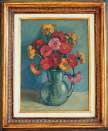 Colette Pujol - Vaso com Flores - OST - 40 X 30 cm