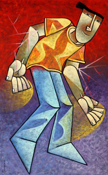 Dennis Esteves - De Braços Abertos - OST - 80 X 50 cm