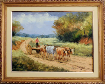 Dorival Alonso - Carro de Boi 1 - OST - 30 X 40 cm