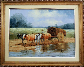Dorival Alonso - Carro de Boi II - OST - 30 X 40 cm