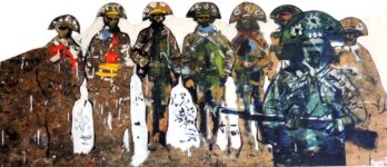 Élon Brasil - Cangaceiros - OSM - 80 X 188 cm - Catalogada