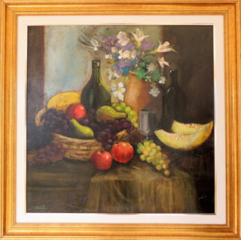 Érico da Silva - Arranjo no Ateliê -  OST - 80 X 80 cm