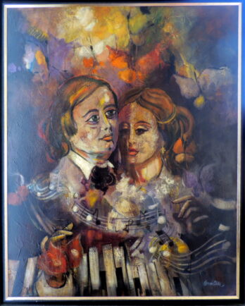Érico da Silva - Borboletas para Clara - OST - 92 X 73 cm