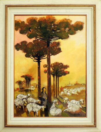 Érico da Silva - Pastoreio - OST - 70 X 50 cm