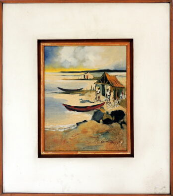 Érico da Silva - Pescadores - OST - 24 X 19 cm