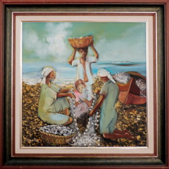 Érico da Silva - Série Amar o Mar - OST - 60 X 60 cm