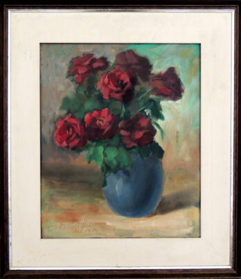 Ettore Federighi - Vaso com Flores - OST - 49 X 40 cm