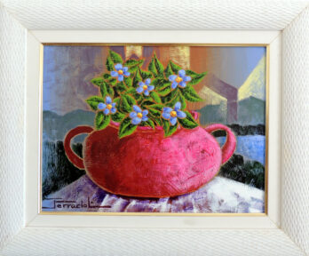 Ferracioli - Vaso com Flores - OST - 30 X 40 cm