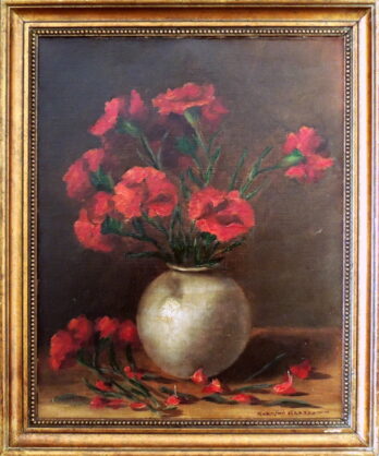 Guerino Grosso - Vaso com Flores - OST - 42 X 33 cm
