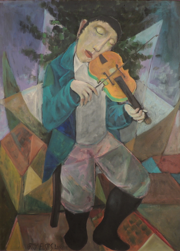 Harry Elsas - Violinista - OST - 100 X 73 cm