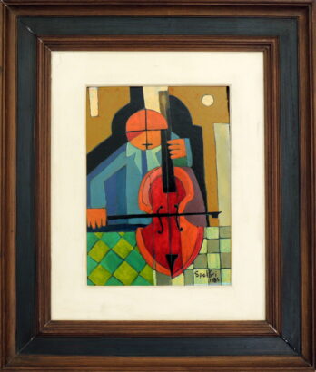 Ingres Speltri - Violoncelo - OSE - 33 X 24 cm