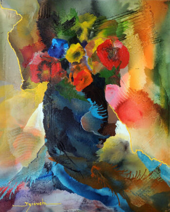 J. Bianchi - Abstrato (I) - OST - 50 X 40 cm