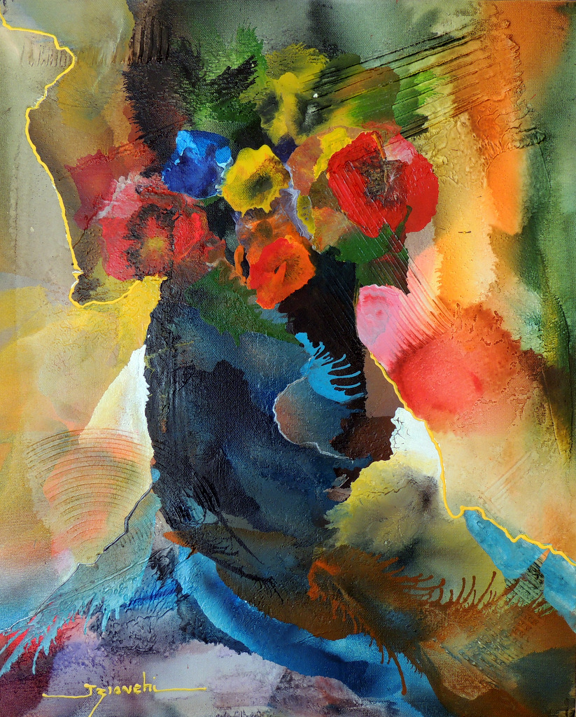 J. Bianchi - Abstrato (I) - OST - 50 X 40 cm