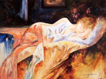 J. Bianchi - Figura Feminina - OST - 60 X 80 cm