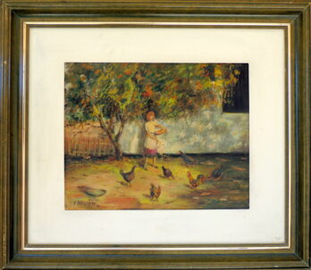 José Cavaliere - Milho às Galinhas - OST - 40 X 50 cm