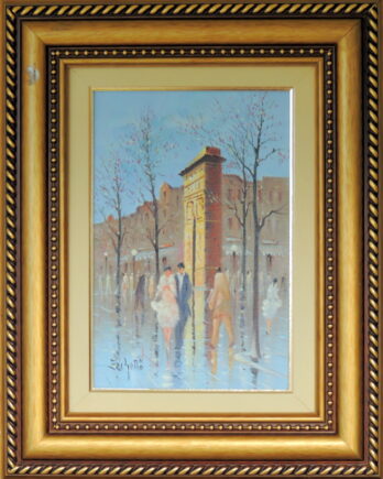 José Lino Zechetto - Paris II - OST - 30 X 20 cm