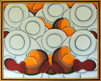 José Sabóia - Colhedores - AST - 80 X 100 cm