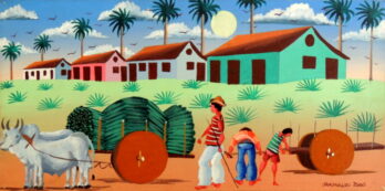 Josinaldo Barbosa - Carro de Bois - AST - 20 X 40 cm