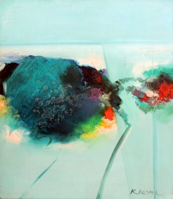 Kinya Ikoma - Abstrato - OST - 60 X 52 cm