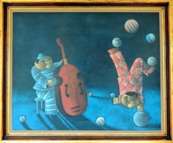 Lima Júnior - Ensaio no Picadeiro - OSTText - 80 X 100 cm