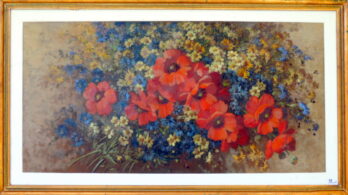 Cuttin, Vittório Cuttin - Flores - OSE - 60 X 120 cm