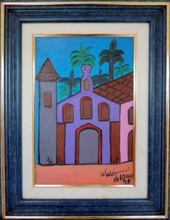 Waldomiro de Deus - Igreja - AST - 30 X 20 cm - (1998)