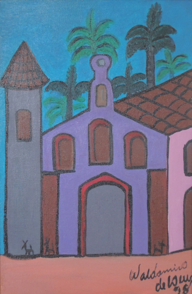 Waldomiro de Deus - Igreja - AST - 30 X 20 cm - (1998)