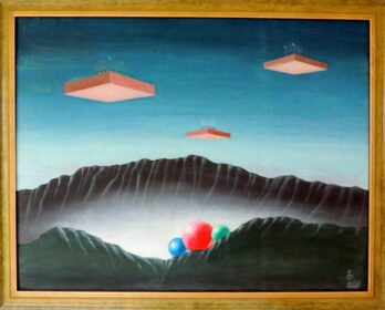 Walter Lewy - Surreal - OST - 72 X 93 cm (1985)