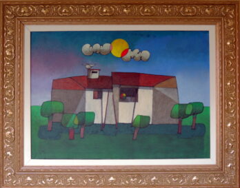 Inos Corradin - Casa da Zona Rural da Região do Veneto - OST - 50 X 70 cm