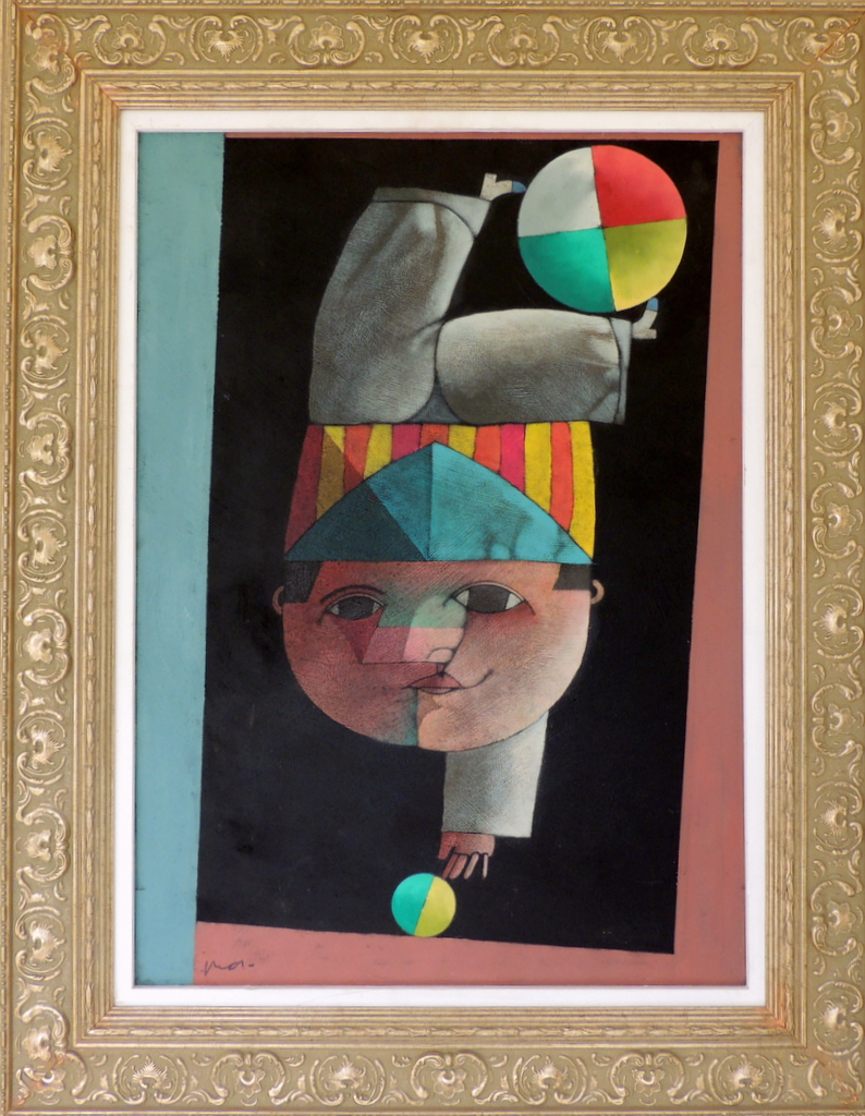 Inos Corradin - Equilibrista III - OST - 70 X 50 cm