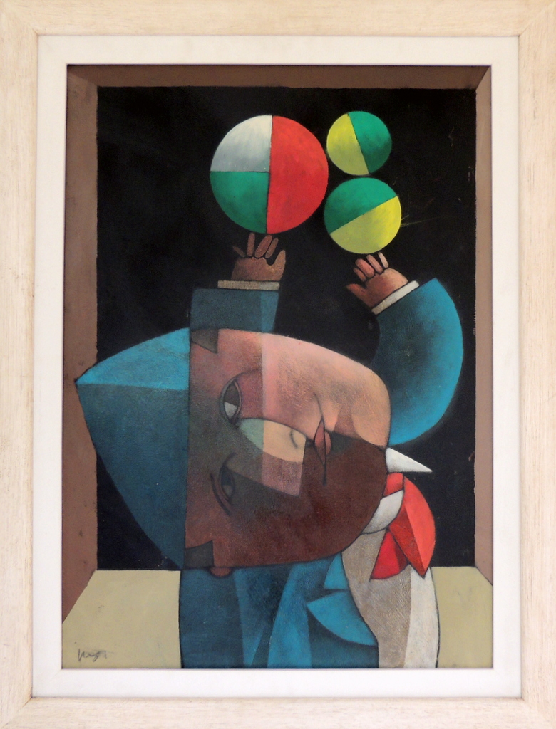 Inos Corradin - Equilibrista - OST - 70 X 50 cm