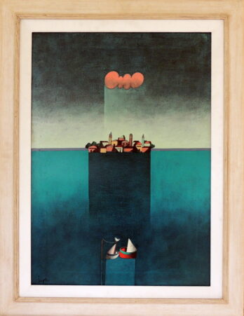 Inos Corradin - Ilha - OST - 70 X 50 cm