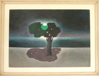 Inos Corradin - Luar e Castanheira na Praia de Ubú - OST - 50 X 70 cm