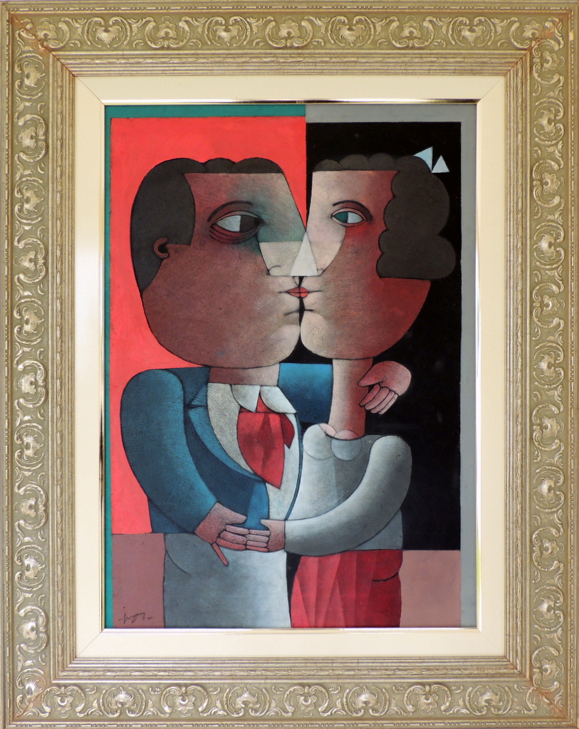Inos Corradin - O Beijo - OST - 70 X 50 cm
