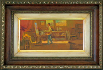 Menase Vaidergorn - Ateliê do Artista - OSTcsMadeira - 17 X 30 cm