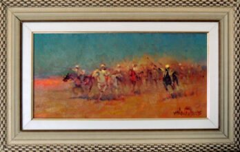 Menase Vaidergorn - Cavalgada - OST - 20 X 40 cm