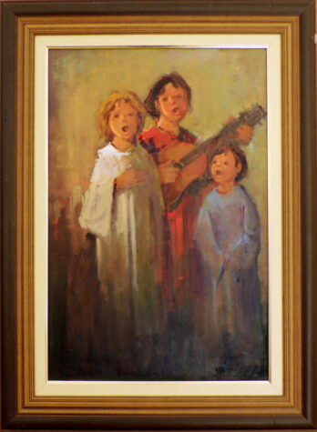 Menase Vaidergorn - Crianças - OST - 60 X 40 cm