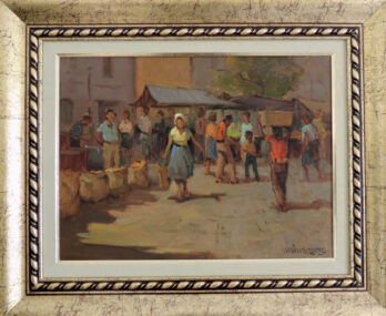 Menase Vaidergorn - Mercado Árabe - OST - 30 X 40 cm