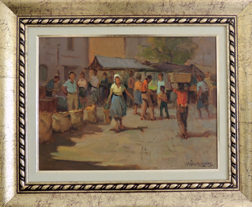 Menase Vaidergorn - Mercado Árabe - OST - 30 X 40 cm