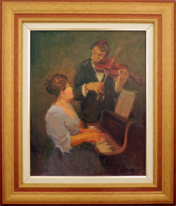 Menase Vaidergorn - Músicos - OST - 50 X 40 cm